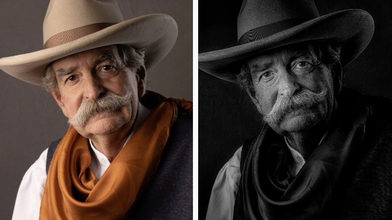 From Flat to Dramatic: How Joel Grimes Edits Black & White Portraits in Lightroom and Photoshop