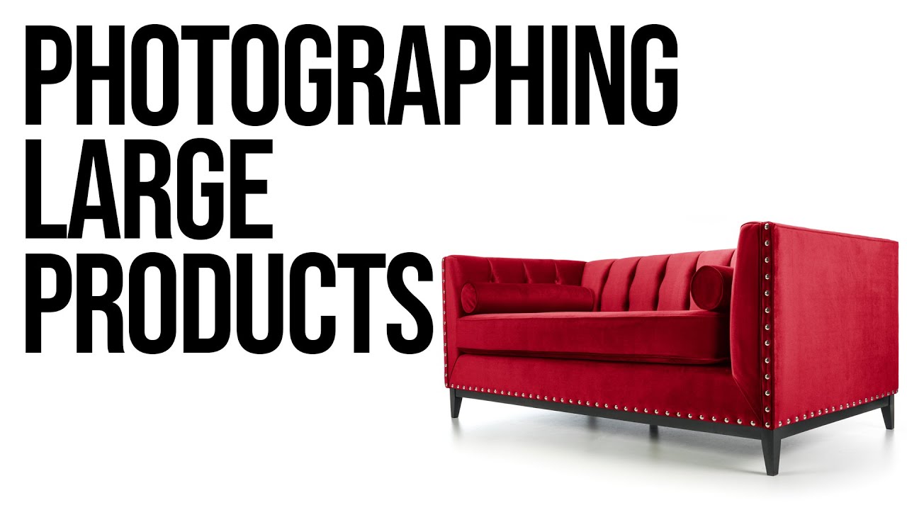How to Light and Shoot Large Furniture Products (Without a Full Studio Setup)
