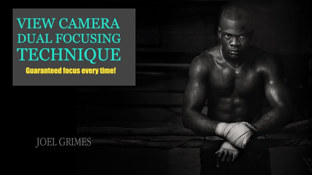 How to Never Miss Focus on a Large Format Portrait (The Dual Focusing Method Explained)
