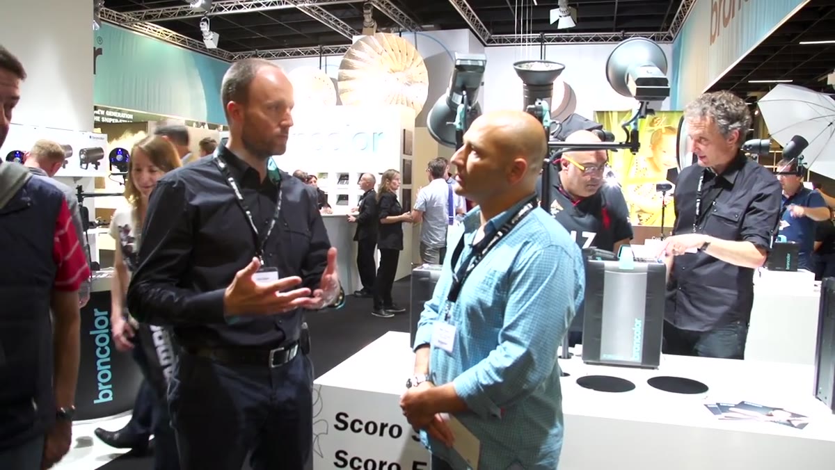 VP describes providing gear so photographers can &ldquo;amaze&rdquo; Broncolor with their work
