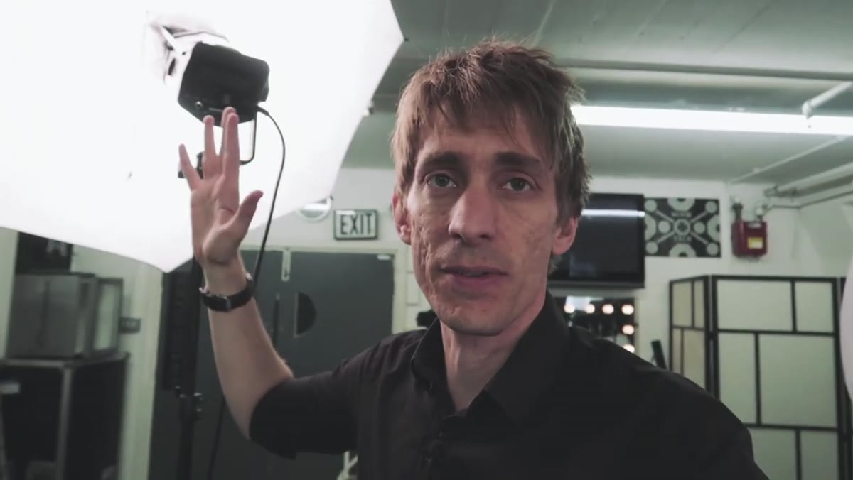 Key light positioned at 45-degree angle above and to the left of subject