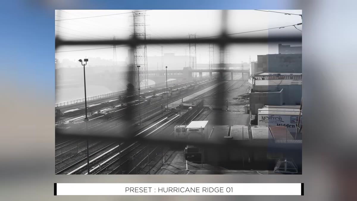 Pierre shooting at f/7, urban scene with barriers in background