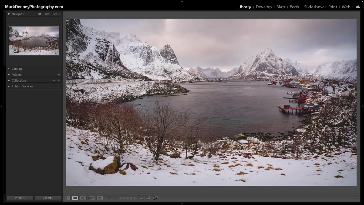 Wide Norway landscape showing full scene context left to right