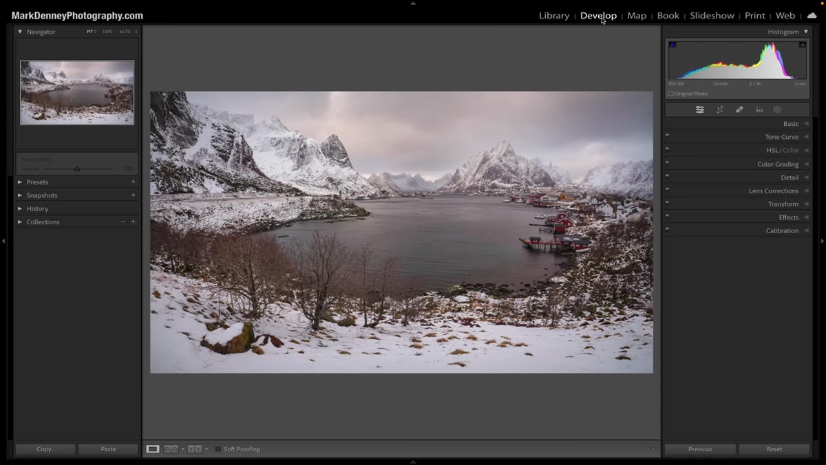 Comparing same scene in both orientations side by side in Lightroom