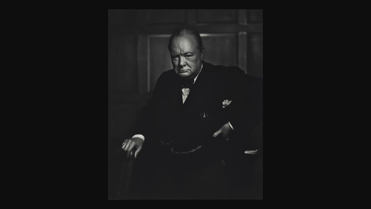 Yusuf Karsh&rsquo;s famous belligerent Churchill portrait
